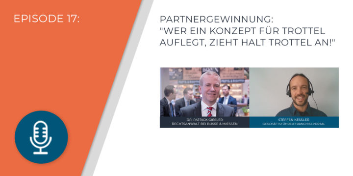 017 – Partnergewinnung: “Wer ein Konzept für Trottel auflegt, zieht halt Trottel an!”