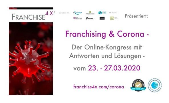 Online-Kongress zur Corona-Krise von Franchise 4.X