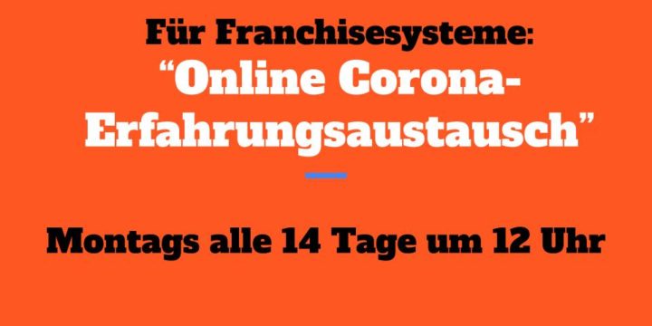 Montags 14-tägig: Corona-Erfahrungsaustausch in turbulenten Zeiten