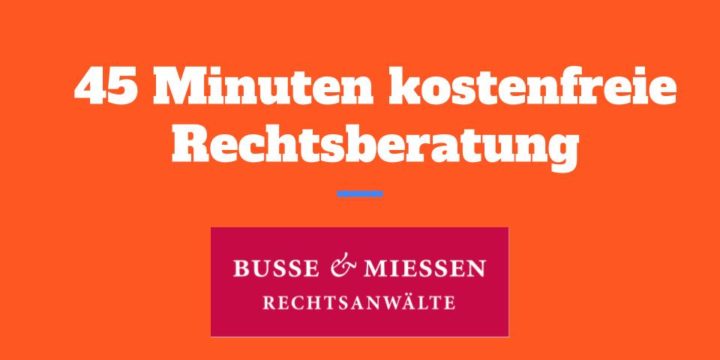 Hilfsangebot: Busse & Miessen bietet Franchisegebern kostenfrei 45 Minuten Erstberatung an
